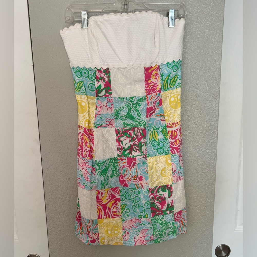 Strapless Lilly Pulitzer dress